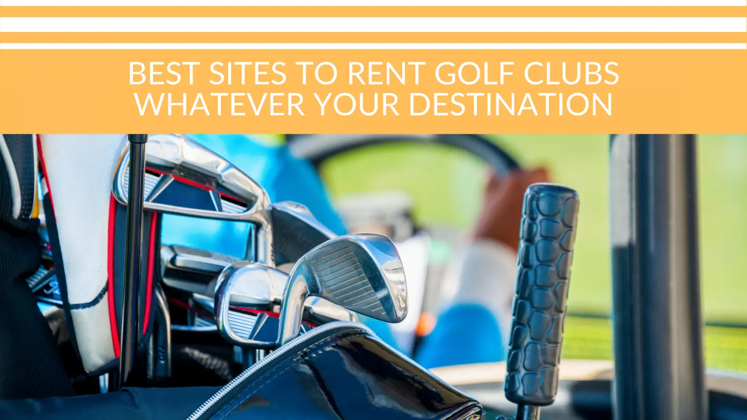 travel with golf clubs or rent